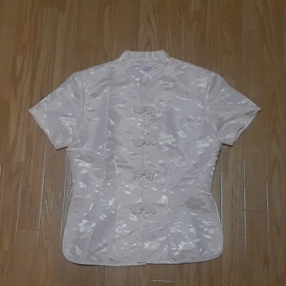 Asian Inspired Blouse. Hand made in Vietnam.